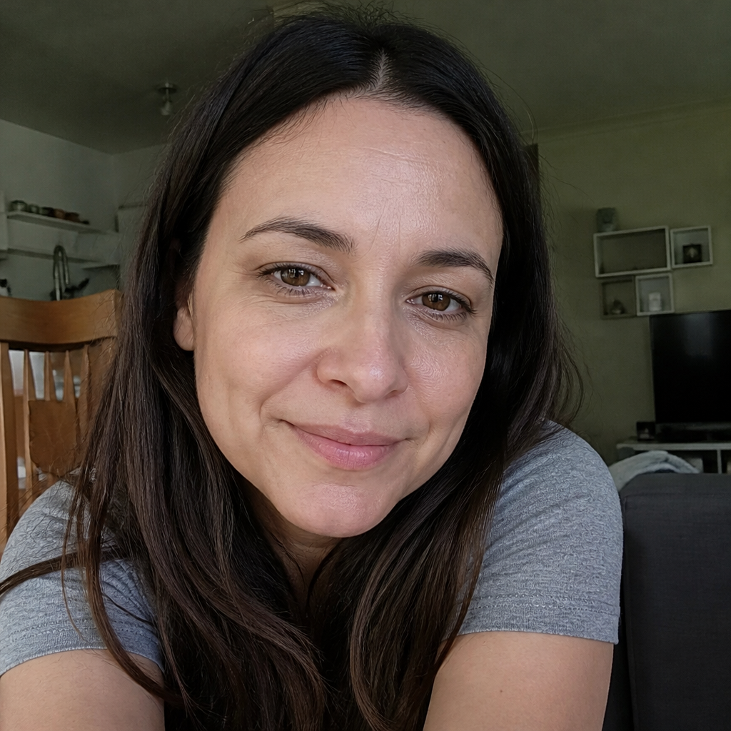AI-generated fictional portrait